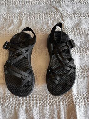Chacos Black Strappy Outdoor Sandals
